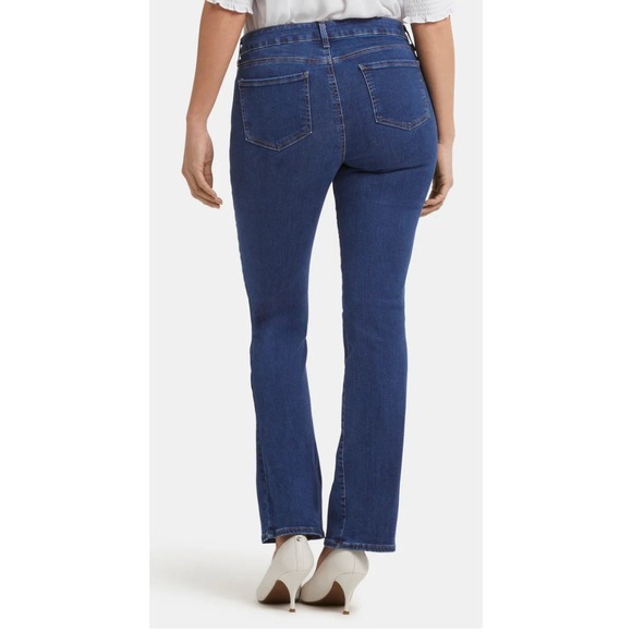 NYDJ Barbara Bootcut Jeans Quinn Blue Lift Tuck Size 16 - Picture 2 of 12